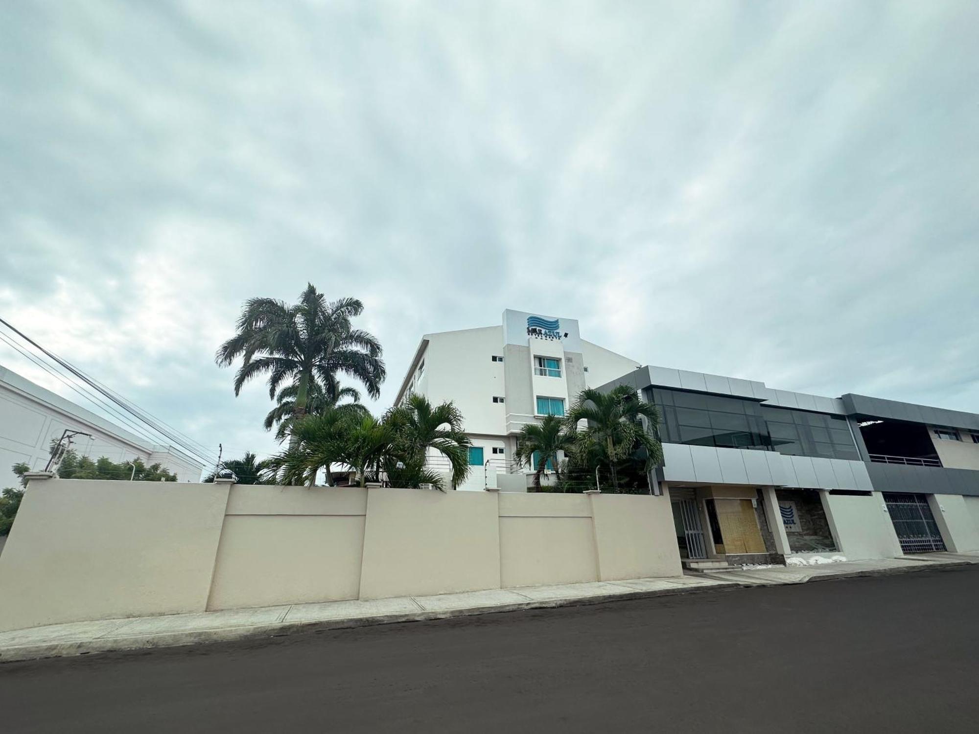 Hotel Mar Azul Manta Exterior foto