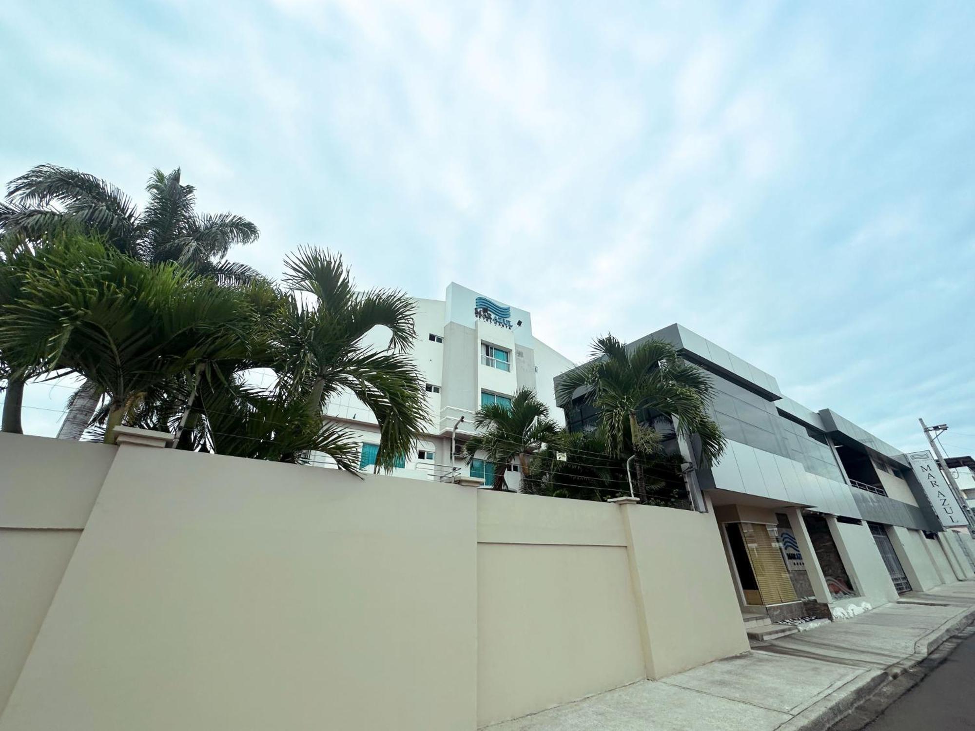 Hotel Mar Azul Manta Exterior foto
